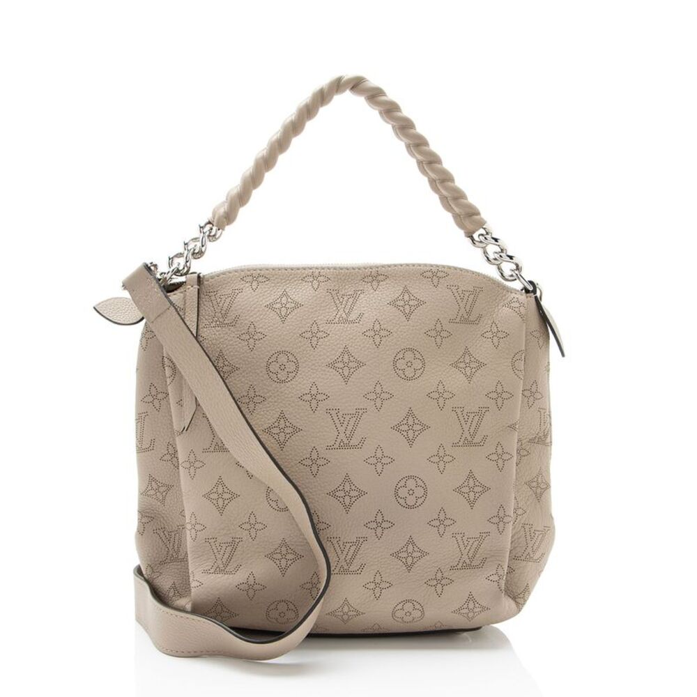 Louis Vuitton Mahina Leather Babylone Chain BB Satchel - Picture 1 of 13